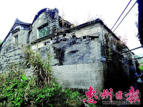 ▲沙上村当年最气派的古宅之一。