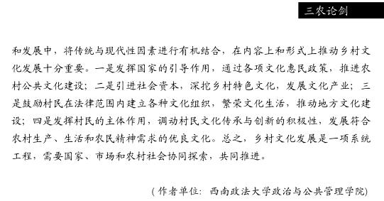 金江峰:当前乡村文化的变革与发展(图4)