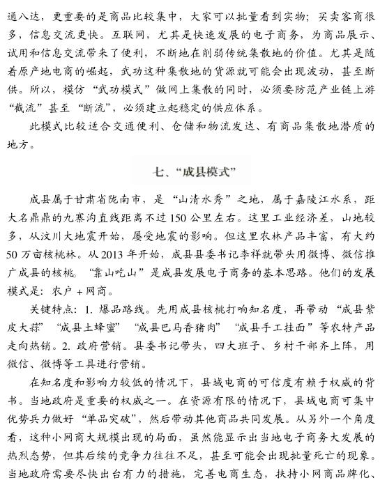 周长青:中国县域电子商务的八大模式(图7)