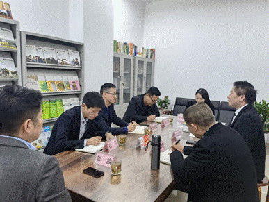 湖南建工乡村发展有限公司到湖南师大乡研院洽谈战略合作(图2)